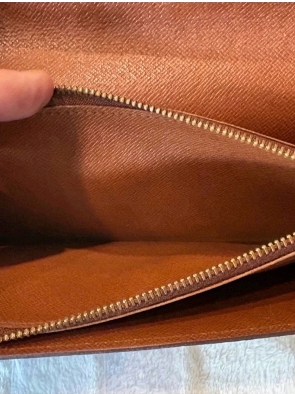 Louis Vuitton Authenticated-Long Wallet-COA-“80s Vintage Box+Dust bag